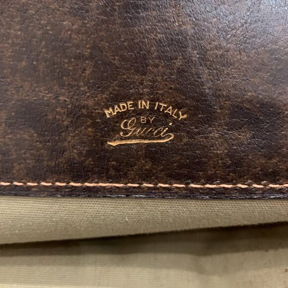 Gucci Brown GG Supreme Handbag Sku#84653 (gently used) - Picture 8 of 12